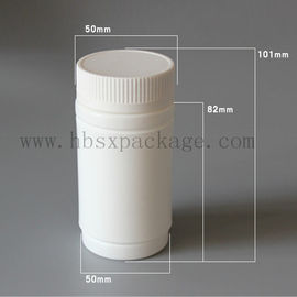 150g PET /PE Screw cap medical plastic bottles for pharmaceutical