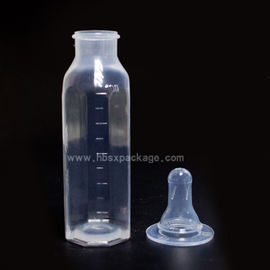 100ml plastic baby bottle Transparent pp material with high quality cheap price