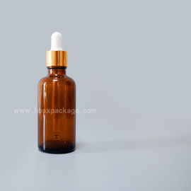 100ml clear Amber essential oil Bottles empty glass bottles with button dropper pipette