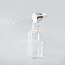 SXT-05 30ml transparent essential oil Bottles empty glass bottles with button dropper pipette