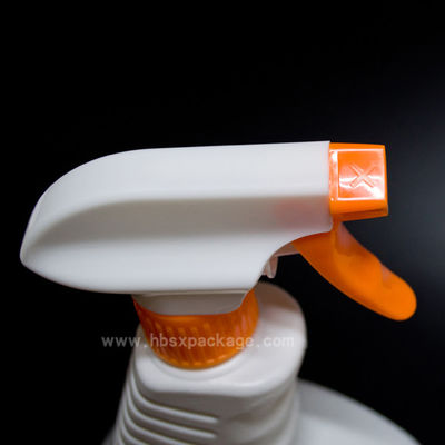 White Cleaning Spray Bottle/ 500ml HDPE Detergent Liquid Plastic Bottle with Trigger Sprayer