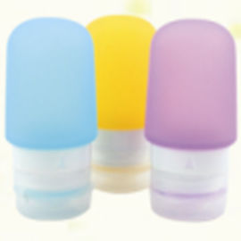 2016 new product  BPA free, Easy carry, hot seeling 44ml Silicone Travel Bottle