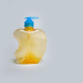 500mL Apple Shape Orange Hand Washing Plastic Shampoo Bottle