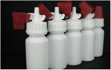 high quality hospital bottle squeezable plastic eye dropper bottle with tamper evident cap