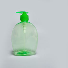 Hebei Shengxiang 500mL Round Transparent Blue Plastic Hand Sanitizer Bottle