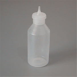 10ml 20ml PE vaccine plastic bottle with rubber stopper and flip off cap