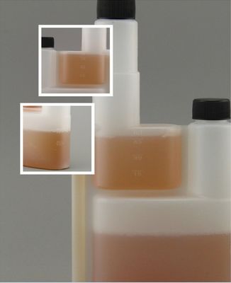 plastic twin necks dispenser liquid bottle from hebei shengxiang