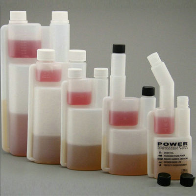 plastic twin necks dispenser liquid bottle from hebei shengxiang