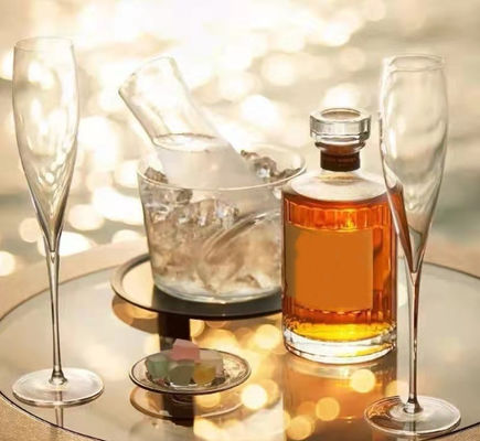 500ml/750ml whisky bottle/wine bottle/Botella de vino/Botella de whisky/Botella de vidrio/Se puede personalizar