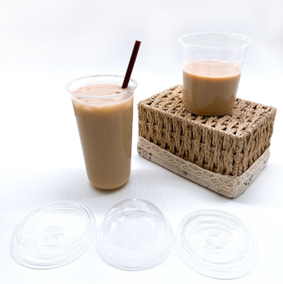 PLA drinks cup/cold drink cup/compostable cup/Matériaux dégradables/المواد القابلة للتحلل/Abbaubares Material/PLA straw