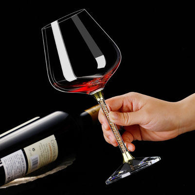 red wine cup/glass crystal cup/ceremony use/champagne/red wine/package/luxury goods/350ml/450ml/support customization