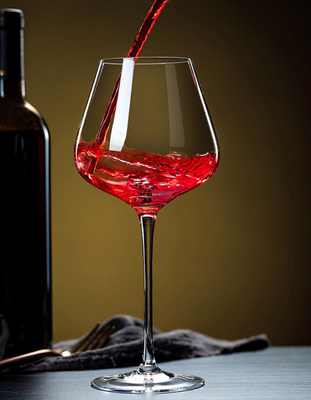 red wine cup/glass crystal cup/ceremony use/champagne/red wine/package/luxury goods/350ml/450ml/support customization