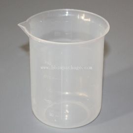 PP 250ml Plastic measuring cylinder & cup bottle for experiment  strong and safe