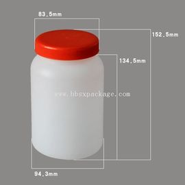 Selling well in global market 900ml HDPE powder bottle more shape and color to choose