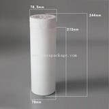 Selling well in global market 900ml HDPE powder bottle more shape and color to choose