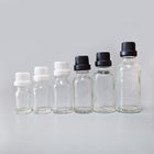 Different Color Of Small Vial Drop Glass Essential Oil Storage Containers With Screw Cap