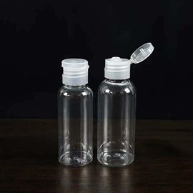 2020 HOT 60ml 2 oz clear hand washing pet plastic bottles with flip cap ABHR.1