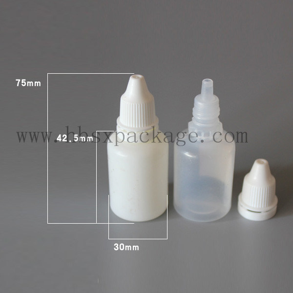 2016 new product 30ml plastic dropper bottle, LDPE eye reagent dropper bottle